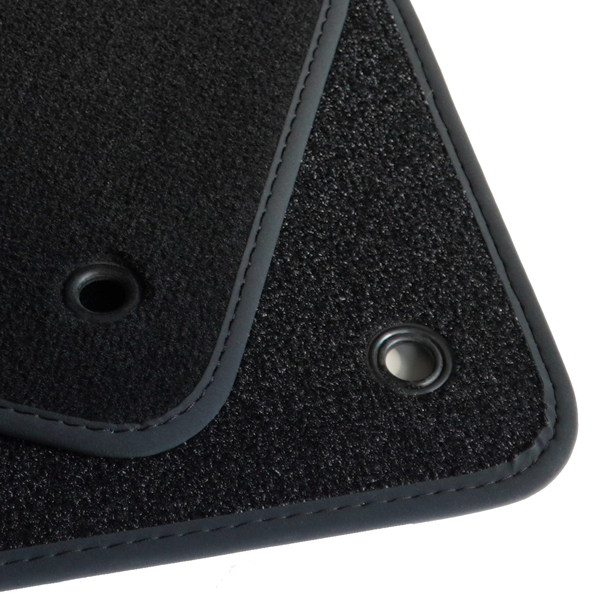 Dodge Grand Caravan 2008-2011 & Chrysler Town and Country 2008-2011 3 Rows Velour Floor Mats – Black